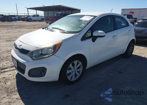 2013 Kia Rio Ex z USA, uszkodzony, nr VIN KNADN5A30D6227293